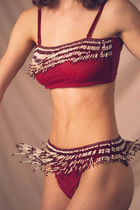 Nina Teaz - Lingerie inspiration cabaret - Conçue et fabriquée en France en petites quantités - Révélez votre féminité